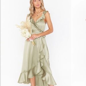 Show me your mumu Samantha Wrap Dress